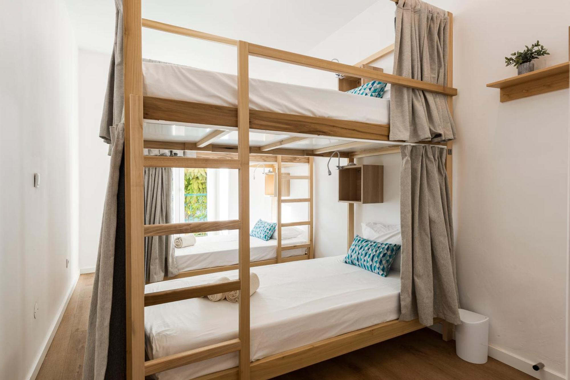 Bett im gemischten Schlafsaal mit 4 Betten